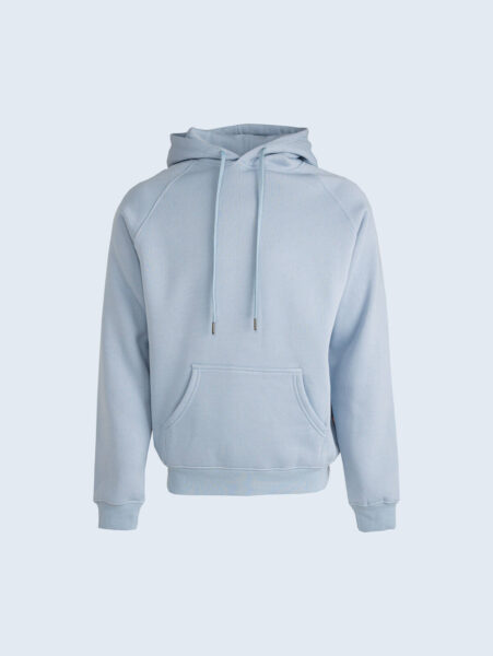 Blue Crucial Oversized Hoodie
