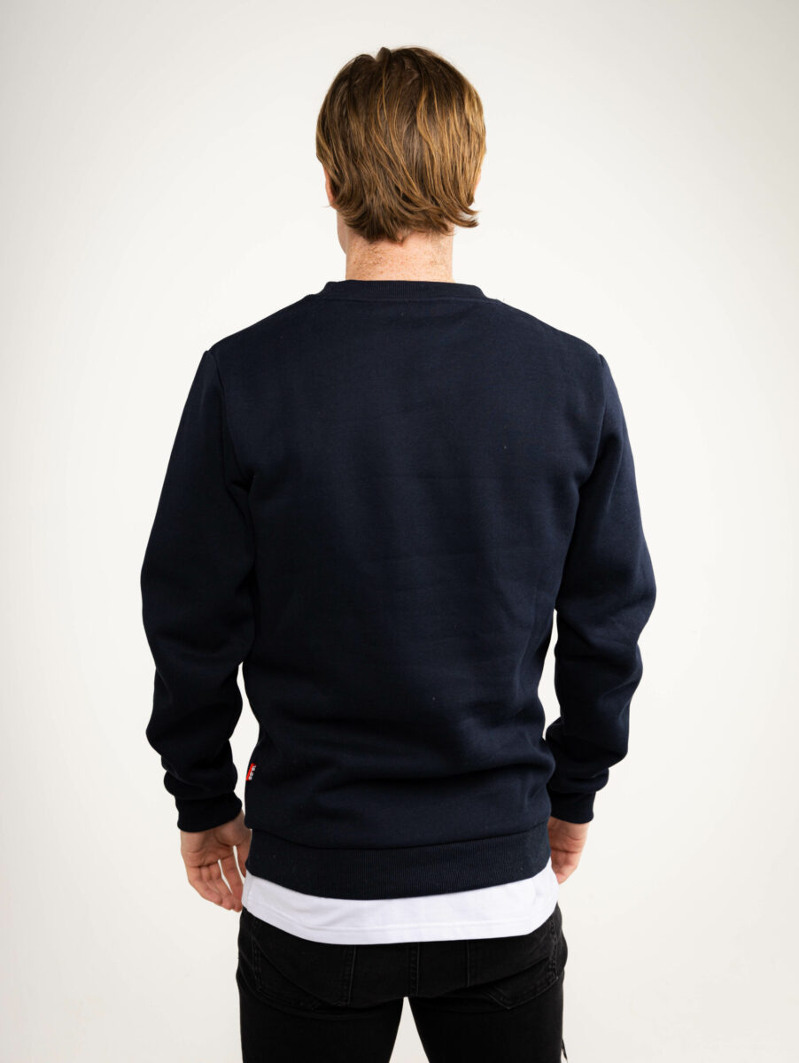 Blue Basic Sweater 1608 WEAR