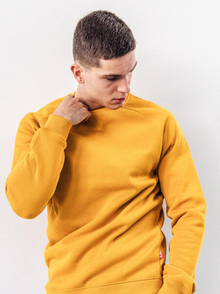 Yellow Crucial Sweater