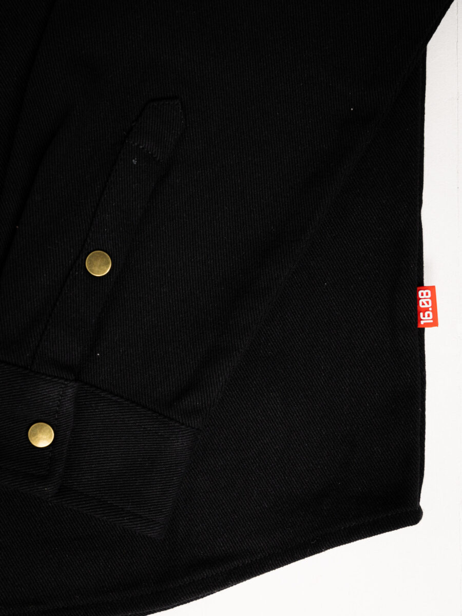 Button Overshirt Black 1608 WEAR