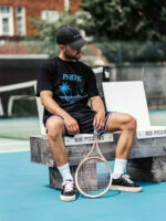 Black Tennis Parte T-shirt