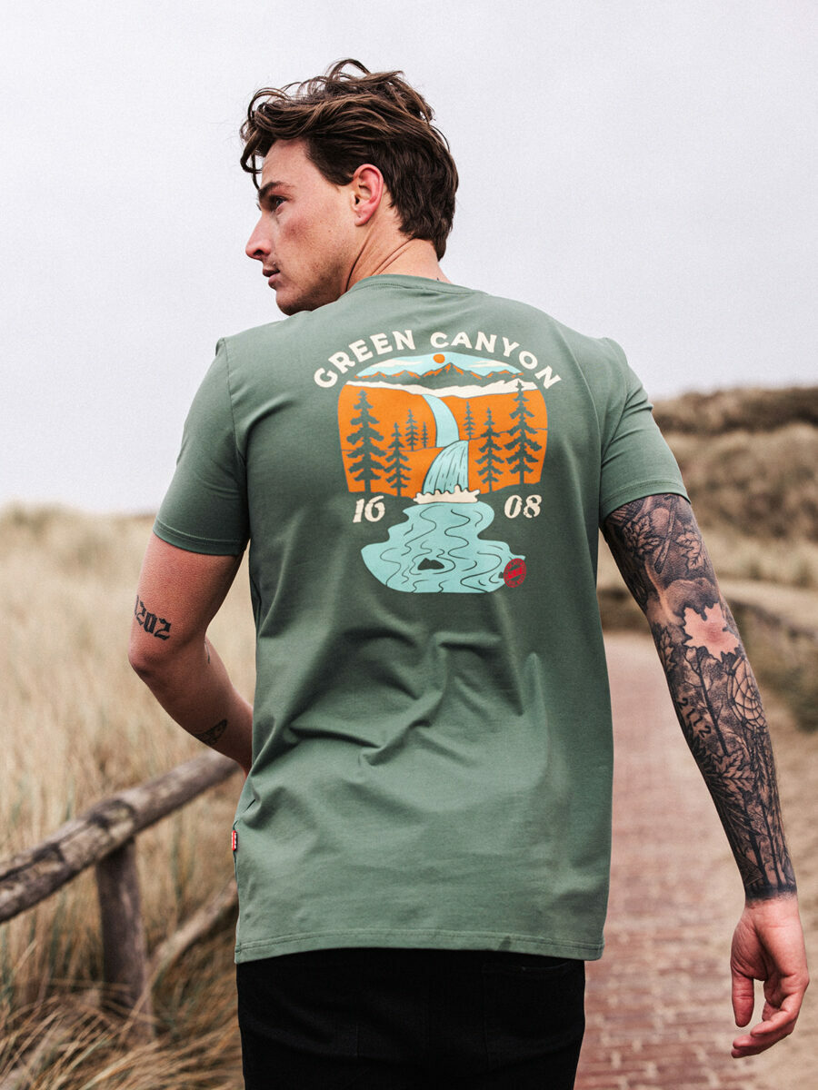 Green Canyon T-shirt 1608 WEAR