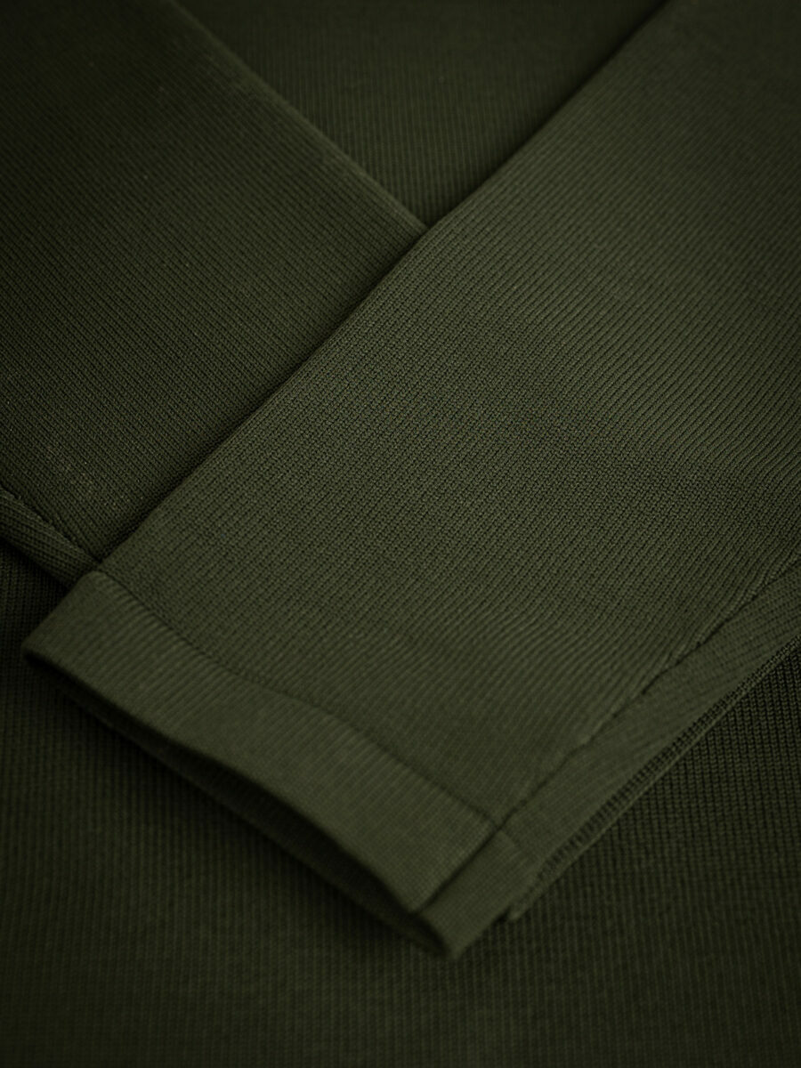 Green Half Zipper 1608 WEAR