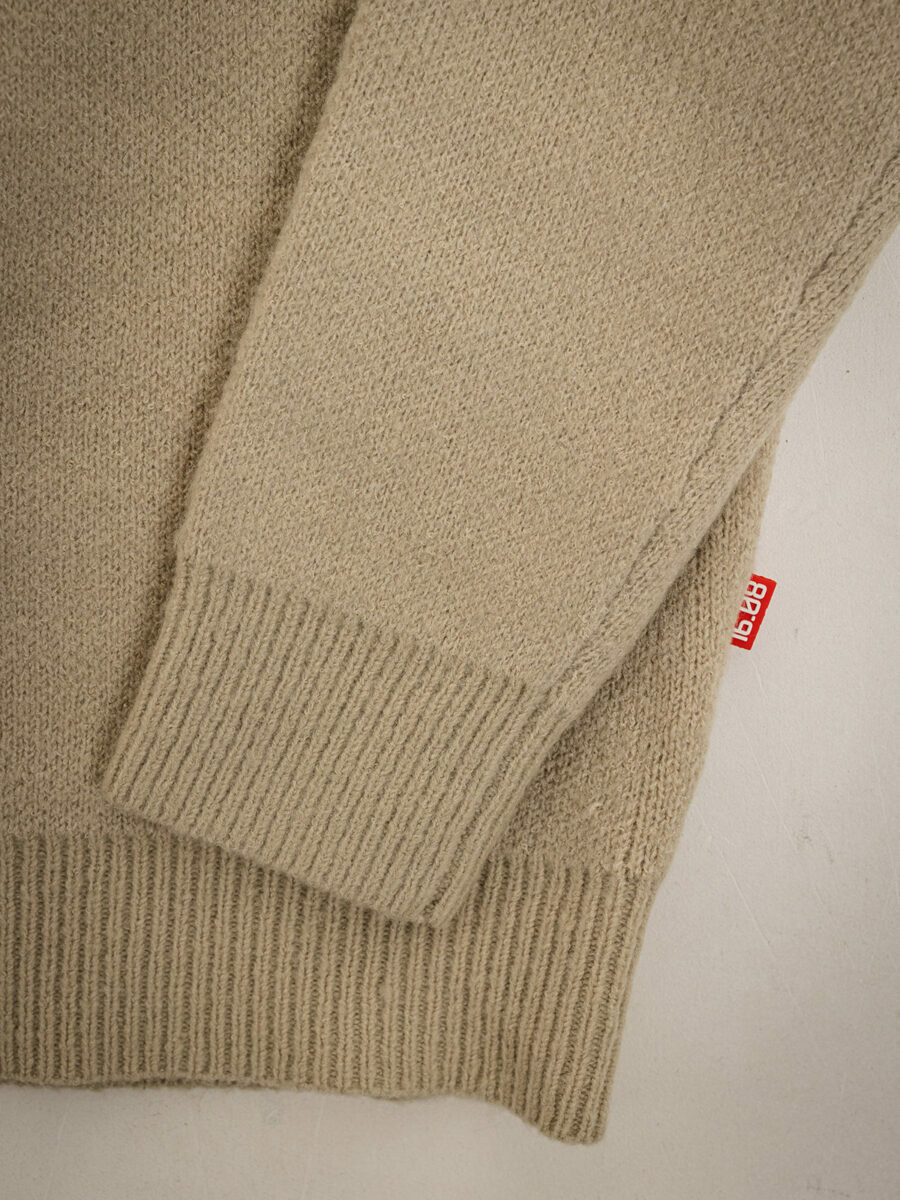 Light Grey Texture Sweater 1608 WEAR